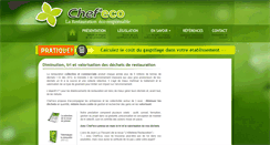 Desktop Screenshot of chef-eco.fr